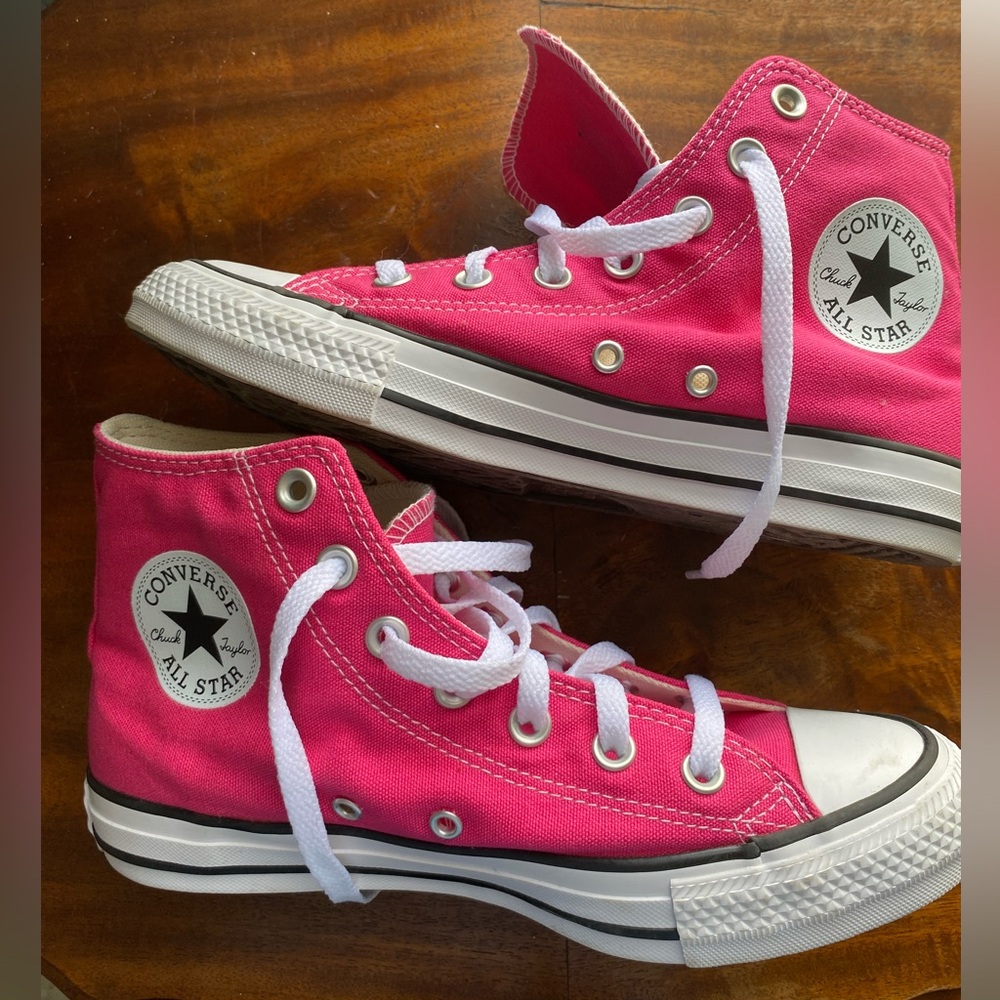 Converse Cream and White Sneakers